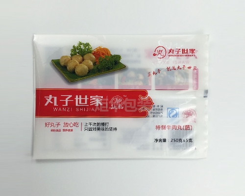 百色丸子速凍食品包裝袋